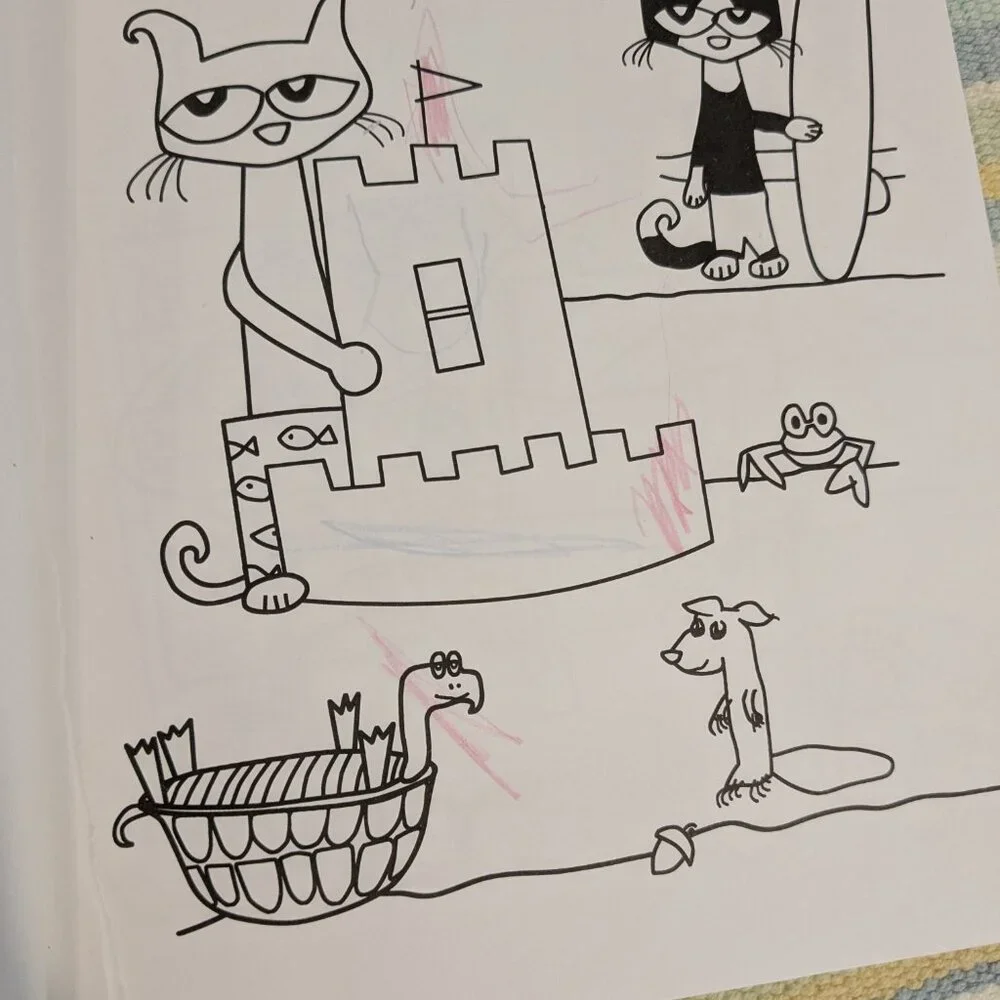 Pete the Cat's Big Doodle & Draw Book